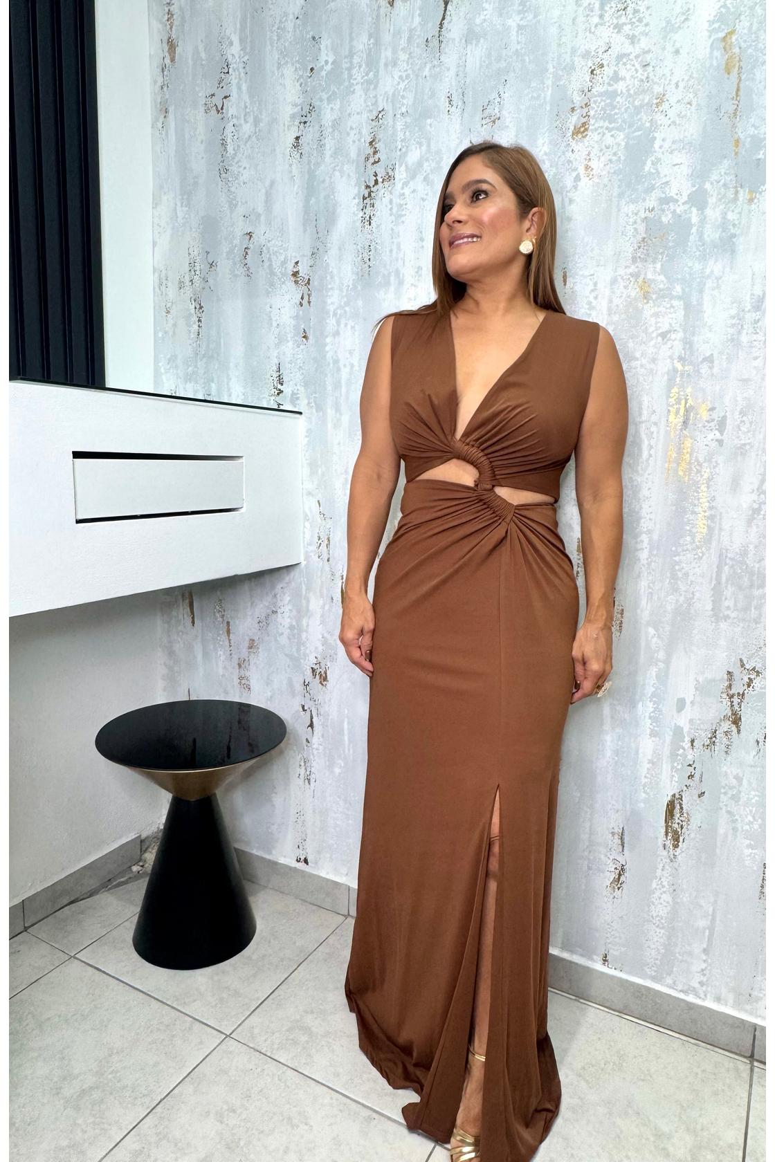 Sirena Cut Out Maxi dress